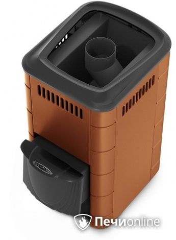 Дровяная печь-каменка TMF Тунгуска 2017 Inox ДА КТК терракота в Красноярске